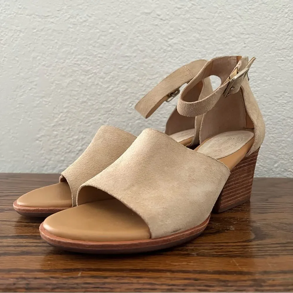 KORK-EASE Gazania Strap Sandals Suede Size 10